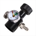 thumbnail image 1 of CO2 Tank Cylinder Adapter Connector Kit,G1/2-14 Thread CO2 Soda Cylinder Refill Adapter with 3000Psi Pressure Gauge,1X CO2 Tank Cylinder Adapter Connector,Black, 1 of 8