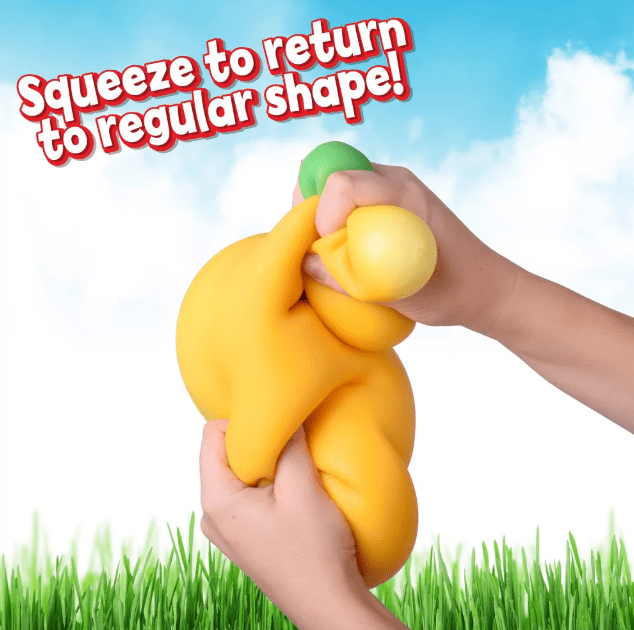 14 INCH BANANA Squeezy Sensory Toys, Slow Rising Squishy Relief Soft Stress Relief & Fidget Toys, Fruit Toys  for Adult Work Teens Study
