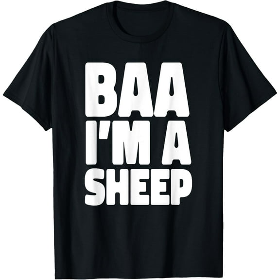 Baa I'm A Sheep Funny Costume T-Shirt