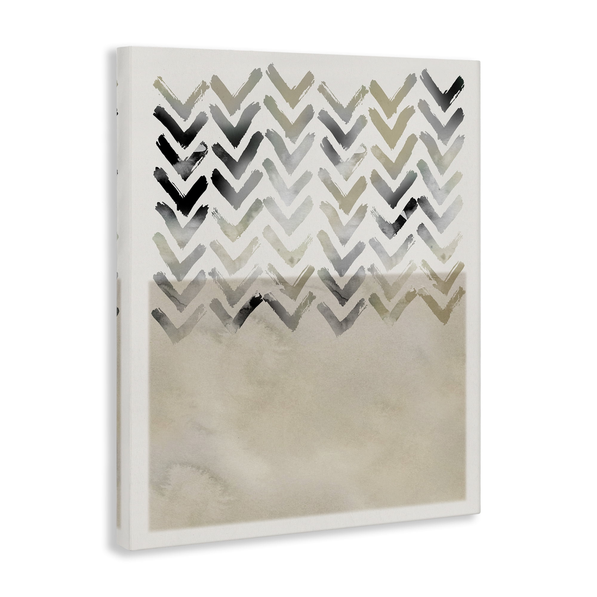 Stupell Industries Boho Arrow Pattern Abstract Painting Gallery Wrapped Canvas Art Print Wall Art, 24 x 30