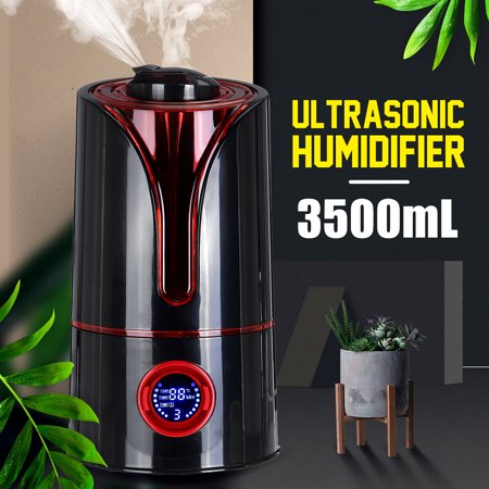 [Humidity +Temperature LCD Display] 3.5L Smart Ultrasonic Air