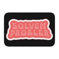 thumbnail image 1 of Alfombra de baño antideslizante supersuave Solvem Probler 2 para baño, cocina, dormitorio, hogar, 15,75 x 23,62 pulgadas, 1 of 6