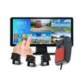 thumbnail image 2 of 10.36 " Touch 4 Channels Split Screen Car MP4 Recorder Monitor With AHD Backup Camera DVR For Truck Bus Pickup Trailer ,Clear Images, 2 of 7