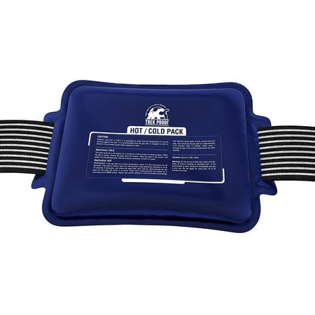 TrekProof Hot and Cold Therapy Ice Pack (Large) Reusable Gel Wrap