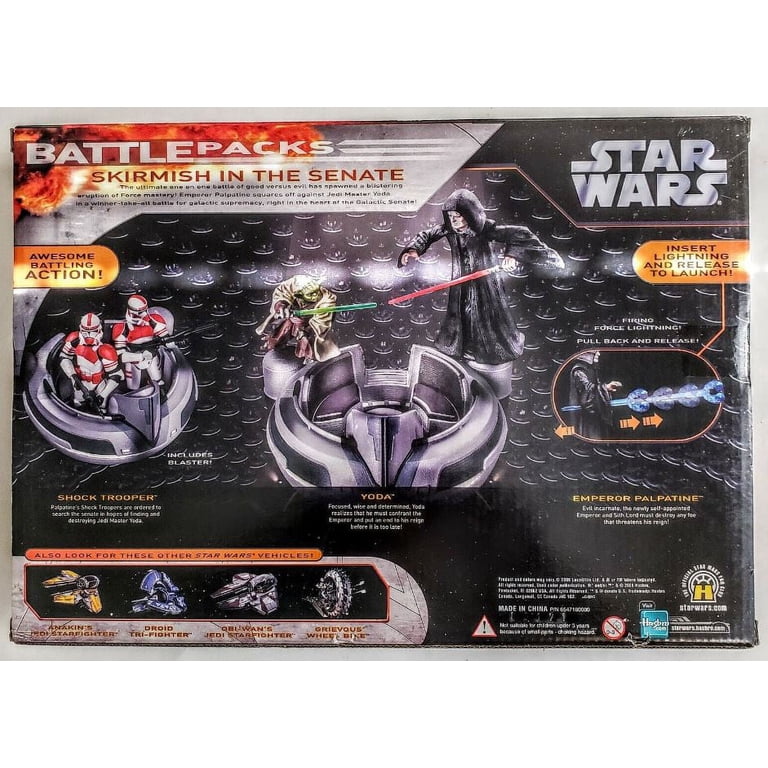 【中古】海外直輸入 マニア必見！スターウォーズ Star Wars Star Wars Saga 06 Action Figure Battle Pack Skirmish in the Senate 正規品 大人気 フ Star Wars Saga 06 Action Figure Battle Pack Skirmish in the Senate