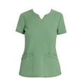 thumbnail image 6 of Scrubstar Women's Fashion Stretch V-Neck Scrub Top, Sizes XS-3XL, 6 of 6