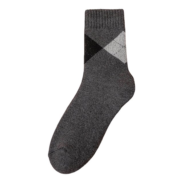 WEAIXIMIUNG Kids Socks 10-12 Years Old Stockings Fashionable New Pattern Color Matching and Thickened Insulation Men Indoor Outdoor Comfortable Socks In Autumn and Winter