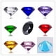 thumbnail image 5 of Decoración de uñas con diamantes artificiales de cristal transparente, 6-200 unidades, 5 of 5