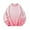 Pink, variant on Sweatshirt for Men Gradient Color Long-Sleeved Round Neck Pullover Tops Men's Clothes