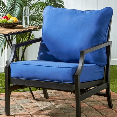 Greendale home fashions outdoor top solid deep seat cushion set