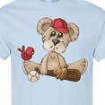 thumbnail image 4 of Inktastic Baseball Teddy Bear T-Shirt, 4 of 5