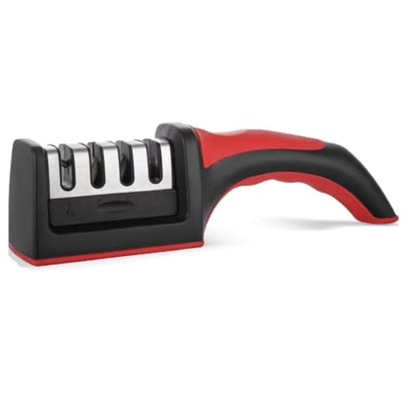 3 Stage Portable Knife Sharpener Sharpening Tool,Anti-slip,Easy To Repair,Restore and Polish Blades
