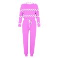 thumbnail image 4 of Kaemgyyd Two Piece Outfits for Women Plus Size Crewneck Pullover Tops and Jogger Pants Sweatsuits Lounge Tracksuit Set with Pockets, 4 of 5