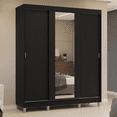 thumbnail image 2 of Ropero Closet Madesa Reno 3 Puertas 1 Espejo Con Pies NN, 2 of 9