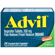 Angle View: Advil Gel Caplets, 24 Ct