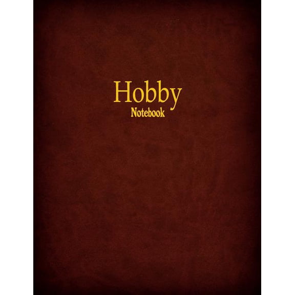 Hobby Notebook : 1/2 Inch Hexagonal Graph Ruled, 120 Pages, 8.5" x 11" (Paperback)