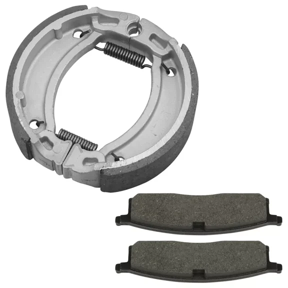 for Yamaha TTR125 TT-R125L LE E 2000-2020 Front Brake Pads and Rear Brake Shoes