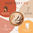 thumbnail image 4 of RYZE Mushroom Coffee USDA Organic with 6 Adaptogenic Mushrooms and MCT Oil, Instant Coffee for Better Energy, Focus, Digestion, Immunity, 30 Serving, 4 of 8
