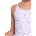 thumbnail image 3 of Stitch Girls Sleeveless Allover Print Tulle Romper, Sizes 4-12, 3 of 8