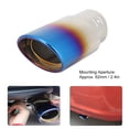 thumbnail image 4 of Car Rear Tail Throat,Stainless Steel Car Modified Exhaust Tip Exhaust Pipe Breakthrough Technology, 4 of 8
