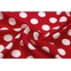thumbnail image 5 of Minifalda skate básica, versátil, elástica, informal, acampanada, para mujer, color rojo, talla XL, 5 of 5