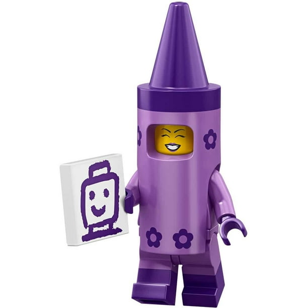Lego Movie Series 2 Minifigure Crayon Girl 6 Pieces Walmart