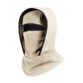 thumbnail image 4 of Pasamontañas con capucha, gorro de invierno, resistente al viento, térmico, transpirable, para el cuello Caqui, 4 of 9