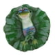 thumbnail image 4 of Figura de rana flotante sobre hoja de loto con varios adornos creativos de animales Acostado, 4 of 9