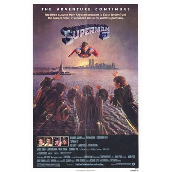 Posterazzi MOV190747 Superman 2 Movie Poster - 11 x 17 in.