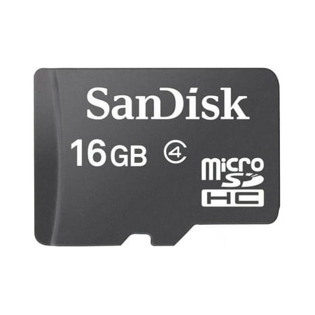 UPC: 0619659052898 | SanDisk 16GB Class 4 MicroSDHC Memory Card with Adapter