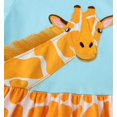 thumbnail image 3 of Vestido Hongshilian Cartoon Party Jersey de algodón para niña 6T, 3 of 7