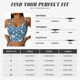 thumbnail image 2 of Sports Bra For Women, Cartoon Cute Poodle Dog Sports Bras For Women High Support, Workout Tank Tops Woman With Removable Cups, 2 of 8