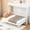 White, variant on Noble House Halden Full Size Pine Wood Murphy Bed, Hidden Foldable Wall Bed Cabinet with Slat Support, White