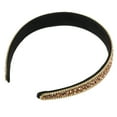 thumbnail image 7 of Unique Bargains Women's Rhinestone Headband 1 Inch Wide Champagne, 7 of 7