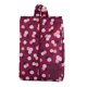 thumbnail image 5 of Toystoory Práctica bolsa de almacenamiento de zapatos de viaje portátil de nailon impermeable multipatrón con cremallera Flores de Borgoña 2piezas Toystoory CBP008625, 5 of 5
