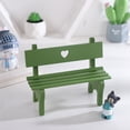 thumbnail image 4 of 1Pack Mini Park Bench Decor Maniature Garden Bench Great for Window Sill Display, 4 of 8