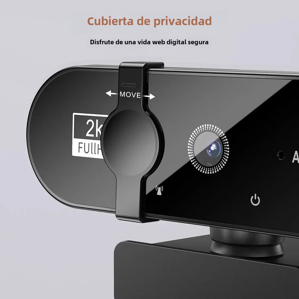 4K HD USB Webcam - High Resolution Computer Camera for Online Classes, Video Conferencing & Live Streaming