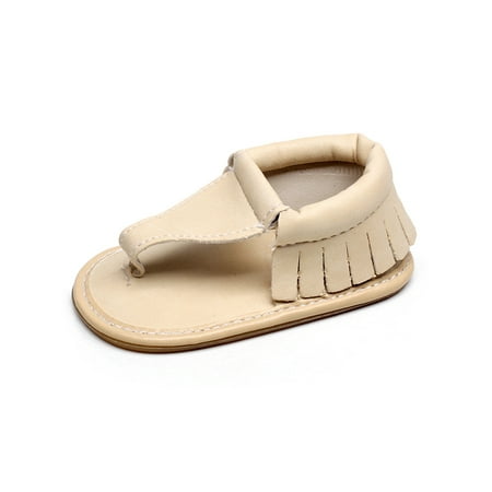 

Daeful Kids Roman Style Tassel Vintage Flats Summer Soft Thongs Gladiator Sandal Cute Toddler Shoes