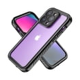 thumbnail image 4 of ELEHOLD for iPhone 14 Pro Waterproof Case, Built-in Screen Protector Support Wireless Charging 360° Full Body Protection 12 FT Military Grade Anti-Drop Shockproof Rugged Case, Black, 4 of 7