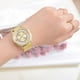 thumbnail image 1 of Reloj Femenino, LVPAI Reloj De Cuarzo De Aleación Redonda Brillante Reloj De Moda Eficiencia Maximizada, 1 of 3