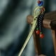 thumbnail image 3 of Las mujeres nupciales de latón borla de de de imitación colgante horquilla palo de cabellero Salvador Hair Stick, 3 of 8