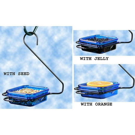 Jelly and Mealworm Feeder Hanging, Your best choice for your pet. By Gold Crest Distributing