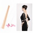 thumbnail image 1 of 2x Yoga Pole Back Straightener Stretch Stick Multipropósito Corrección jorobada Pranayama Pole Training Tool Movilidad Entrenamiento para Fitness Madera 50cm shamjiam Postes de yoga, 1 of 8