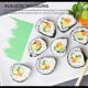 thumbnail image 3 of EeaseMX 1000pcs Sushi Deja Sashimi Decorations Hotel Frío Platos Decoraciones para el restaurante Home, 3 of 7