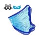 thumbnail image 2 of Disfraz de alas de mariposa para niños, disfraz de cosplay para vestir, alas de hada, mariposa Azul, 2 of 9