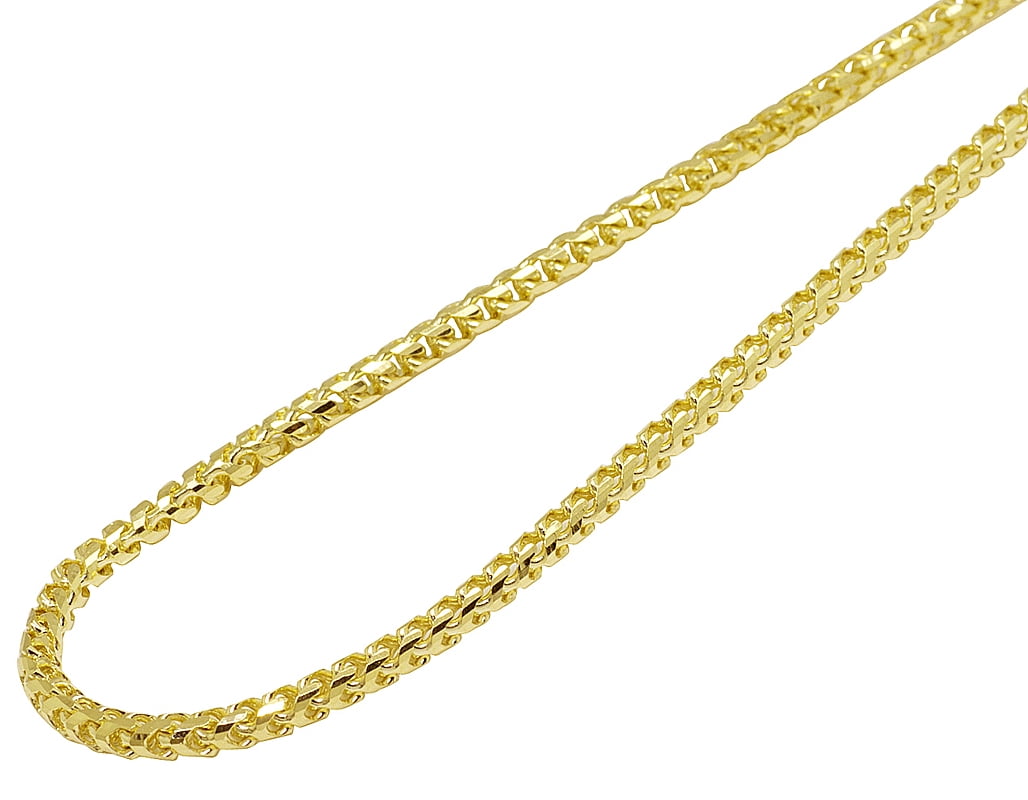 Solid 10K Yellow Gold Diamond Cut 