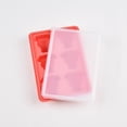 thumbnail image 1 of Molde de silicona for cubitos de hielo con forma de cabeza de vaca, bandeja de hielo tipo empuje con tapa for cubitos de hielo caseros, 1 of 2