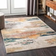 thumbnail image 3 of Mark&Day Area Rugs, 7x9 Leemberg Modern Saffron Area Rug, Cream Grey Beige Carpet for Living Room, Bedroom or Kitchen (6'7" x 9'6"), 3 of 5