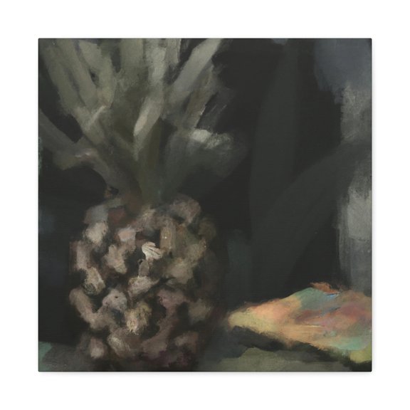 Pineapple in Expressionism - Canvas