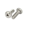 thumbnail image 2 of Unique Bargains M4x12mm 304 Stainless Steel Triangle Scoket Pan Head Tamper Proof Screws 30pcs, 2 of 3